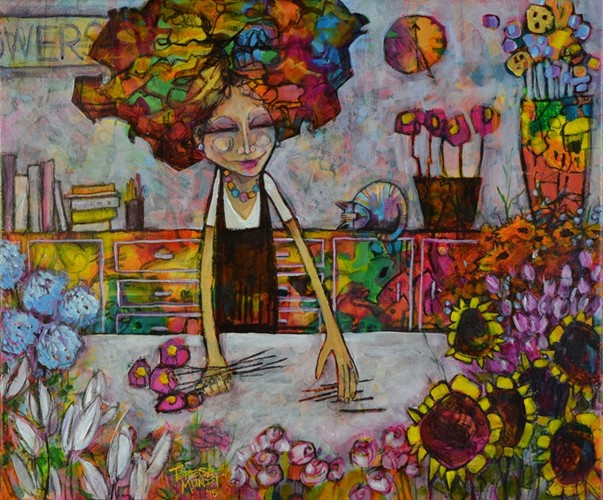 The Florists Apprentice PRINT