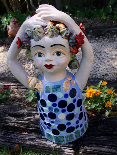 Small Garden Dweller with Sea Urchins