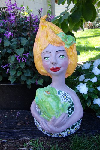 Small Garden Dweller with Frogs