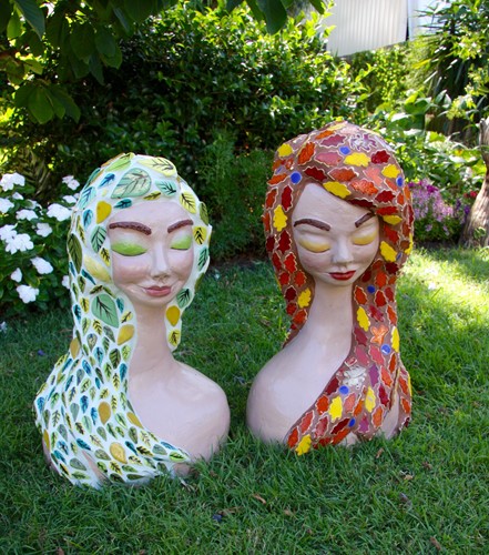 Autumn ( on right) and Spring (on left)
