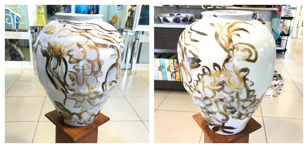 Husk Coloured Large Vessel