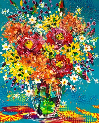 A Vase of Flowers