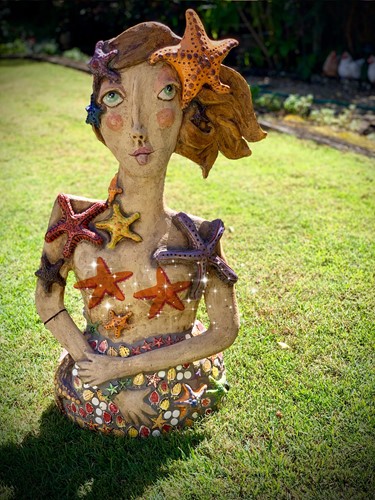 Girl with Star Fish