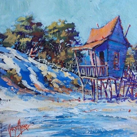 Fishing Shack by Gary Myers