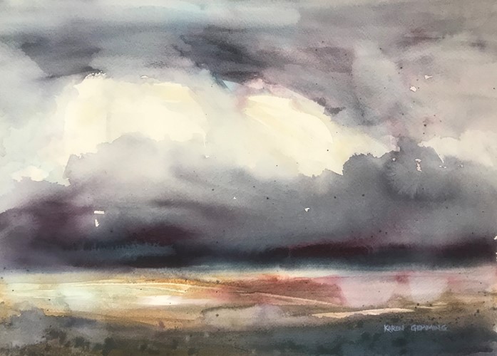 Storm at Sea by Karen Gemming