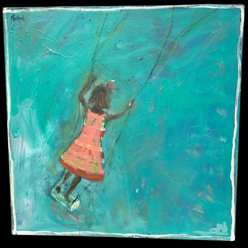 Girl on a Swing