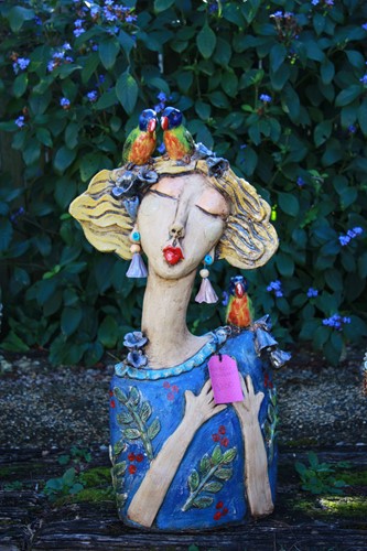 Garden Dweller with Lorikeets