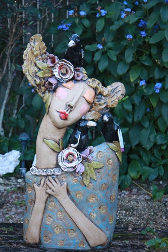Garden Dweller with Magpies