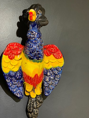 Wall hanging Parrot Sculpture II