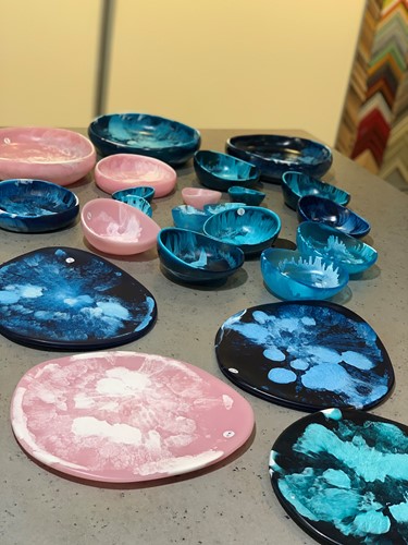 Resin Ocean Bowl Series