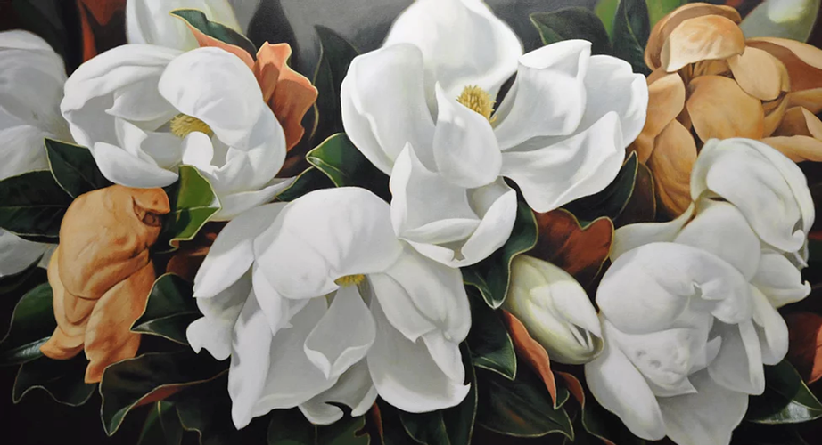 Magnolias 2316 Limited Edition Giclee