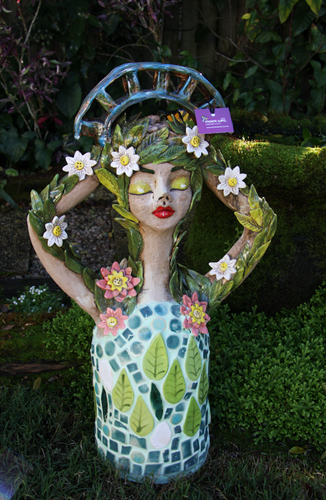Blue Monet's Bridge Flower Girl
