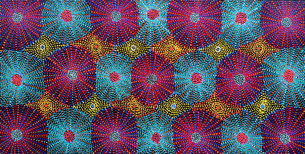 MB057015 Lilly Lion Kngwarreye