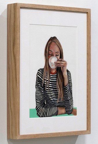 Girl in the Striped Shirt