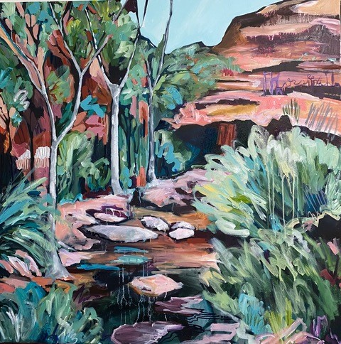 Abstract Gorge I by Emma Nancarrow