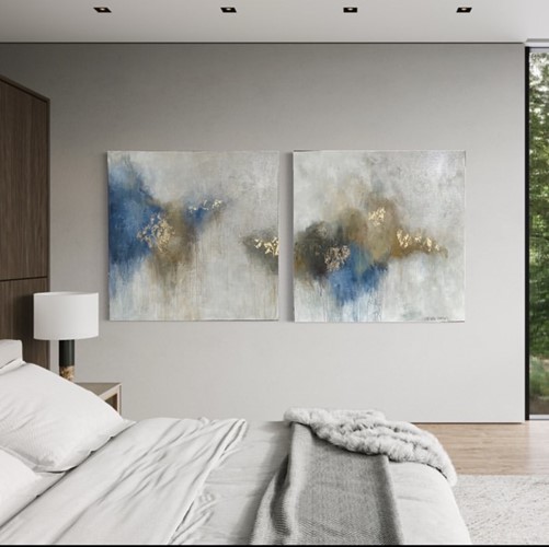 Salted Toffee Praline Sunday Diptych