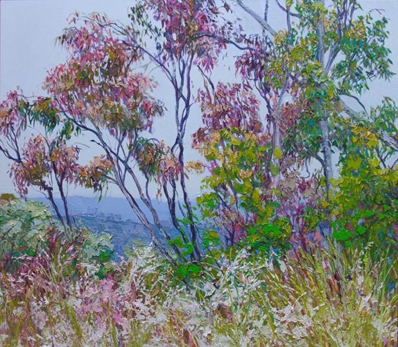 Giclee Print Up Over the Hill