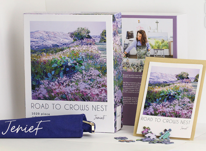 Jenie Fawckner Ltd Edition Jigsaw Puzzle