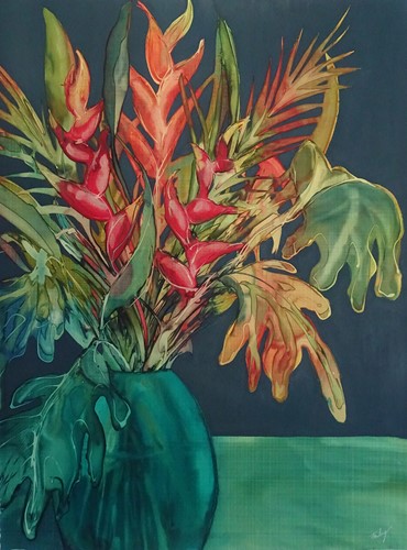 Tropical Vase