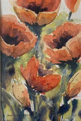 Apricot Poppies