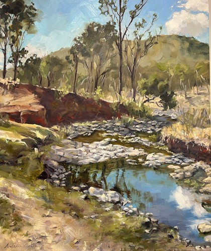 Seasonal Creek by NATASHA RUSCHKA