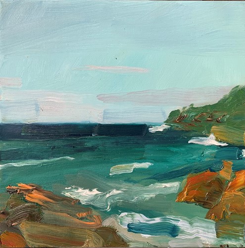 Red Rocks, First Beach by LEISL BAKER