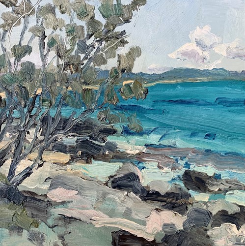 Rocky Foreshore by LEISL BAKER