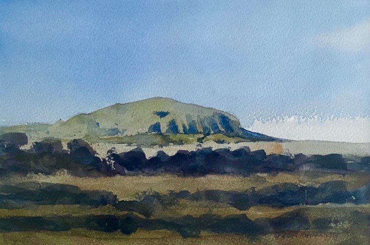 A Bright Clear Day over Mt Coolum