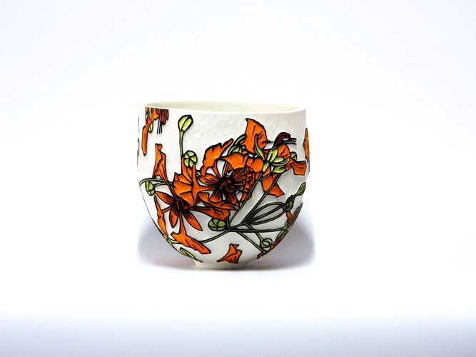 Poinciana Vase