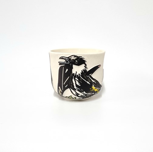 White Cheeked Honeyeater Tumbler