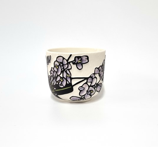 Purple Pea Tumbler