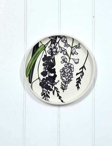 Purple Pea Side Plate