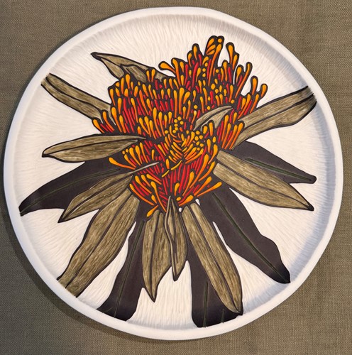 Bush Waratah Side Plate