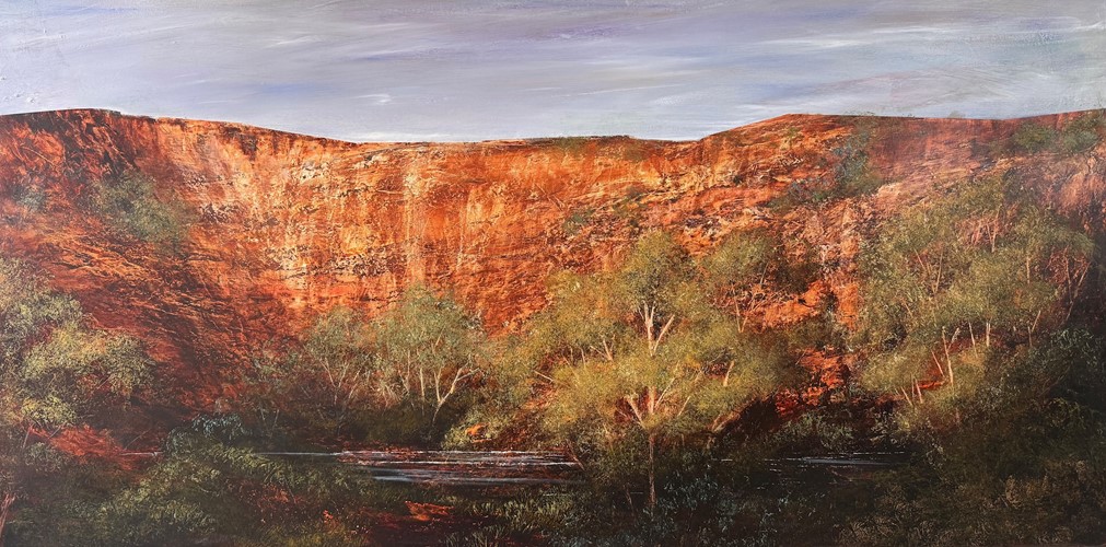 Shadow and Sandstone Overwater