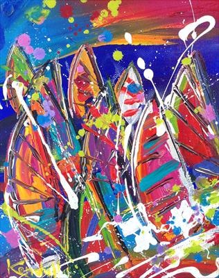 Mini Artwork - Yachts