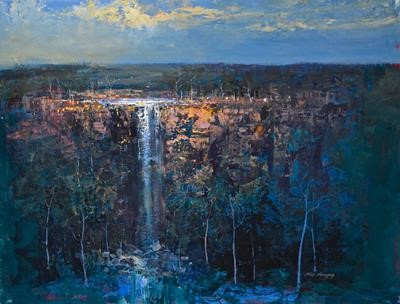 mel waterfall brigg artist artnuvobuderim