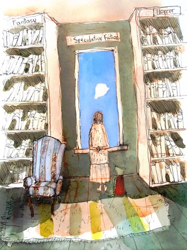 Frau Treppenwitz - Speculative Fiction