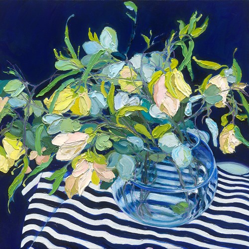 Midnight Blue and Paddock Flowers