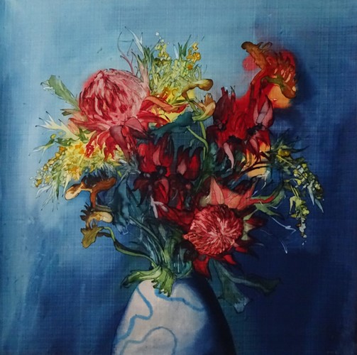 Natives in Vase