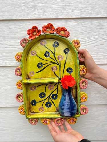 Forget-me-not wall hanging 
