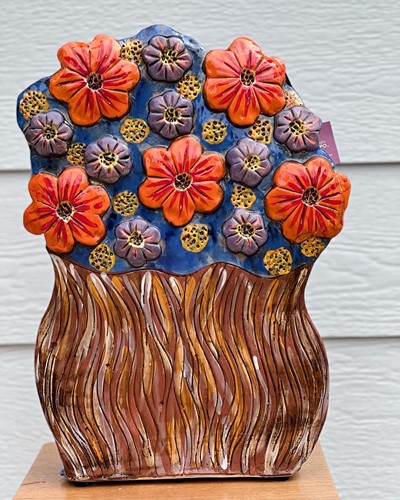Slab Flower Vase 1