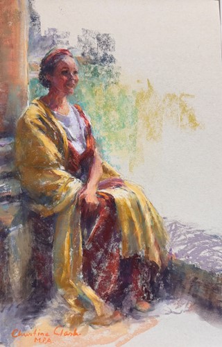 Maiden In Costume - Bath - Roman Baths
