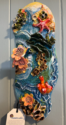 Wall Hanging Coral (Blue)
